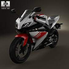 3d model of yamaha yzf r125 yamaha yzf yamaha motorcycle