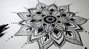 How To Draw Mandala Art For Beginners Very Easy Youtube