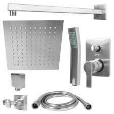 Edelstahl Regendusche Unterputz Set 2 Wege Armatur Handbrause Und Zubehör Von Sanlingo