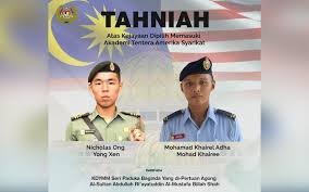 More images for syed saddiq rmc » Virtual Send Off For 2 Malaysians Accepted Into Us Military Academies Free Malaysia Today Fmt
