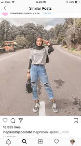 Pin Oleh Aaliya Derdour Di Outfit Style Di 2020 Pakaian Konser Model Pakaian Hijab Gaya Jalanan Wanita
