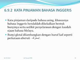 Terjemahan frasa pinjaman bank dari bahasa indonesia ke bahasa inggris dan contoh penggunaan pinjaman bank dalam kalimat dengan bahasa perancis bahasa belanda bahasa kroasia bahasa italia bahasa swedia bahasa jerman bahasa ceko bahasa inggris bahasa spanyol. Ppt Bbm3402 Sistem Tulisan Jawi Powerpoint Presentation Free Download Id 5868385