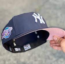 Pin By Mandy On Hats Yankee Hat Yankees Hat Pink Bottom