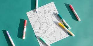 If you don't have a printer and would rather buy a adult coloring book i've also have an extensive list of amazing adult coloring books you can check. Here S The Fitness Adult Coloring Book You Never Knew You Needed