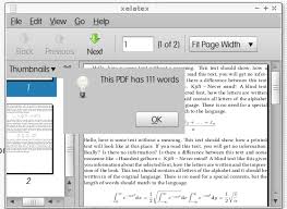 Getting The Word Count Of A Pdf Document In Evince Ask Ubuntu