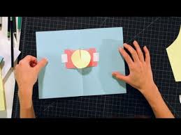 The inner portion of the card pops up to resemble the pages o. How To Make A Rotator Pop Up Cards Youtube