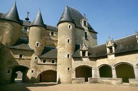 Fougères differs from the châteaux of the loire region by its plain and mighty architecture. Chateau De Fougeres Sur Bievre Val De Loire