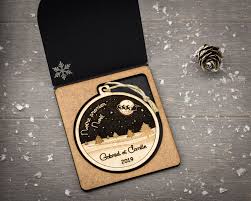 Meilleur 1ere boule de noel personnalisable. Notre Premier Noel Boule De Noel Personnalisable Dhlaserdesign