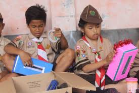 E 4akti karya penggalang untuk masyarakat pegunungan. Lomba Hasta Karya Pramuka Siaga Tahun 2017