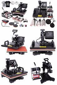 Visit To Buy Ship From Germany 8 In 1 Heat Press Machine Sublimation Heat Transfer Machine For T Shirt Mug Hat Heat Press Machine Heat Transfer Heat Press
