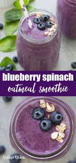 Blueberry Epinards Petit Dejeuner Smoothie In 2020 Blueberry Smoothie Recipe Easy Smoothie Recipes Breakfast Smoothie Recipes