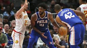 Joel embiid addresses the media following game 7 against the atlanta hawks. Joel Embiid Mene Les Sixers Contre Les Hawks Avec Une Grosse Performance News Basket Beafrika