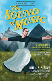 Same size that you see in the theater. The Sound Of Music Tbshows