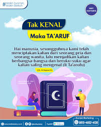 We did not find results for: Tak Kenal Maka Ta Aruf