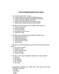 Contoh soal assessment promosi jabatan pns; Soal Untuk Anak Tk B