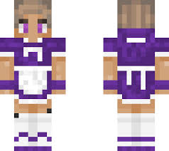 Even if you don't post your own creations, we appreciate feedback on ours. Purpled In A Maid Outfit Minecraft Skin