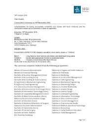 Our exams can be conducted individually or as a group of students like classes. Segi University Posts Facebook