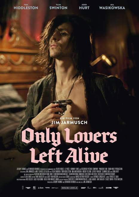 Only Lovers Left Alive movie poster - Tom Hiddleston poster (German) 12" x  17"