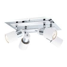 Eglo Jumilla 11 42 In W 3 Light Matte Nickel Dimmable Integrated Led Track Lighting Kit With Adjustable Heads 201448a The Home Depot