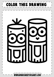 The spruce / wenjia tang take a break and have some fun with this collection of free, printable co. Easy Coloring Pages For Kids Easy Drawings For Kindergarteners