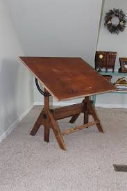 Antique Wooden Drafting Table Furniture Cool Furniture Drawing Table