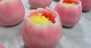 花桃 練り切り 春の上生菓子 和菓子の作り方