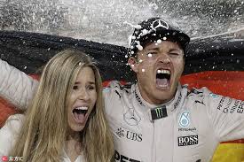 World champion nico rosberg admits missing out on spending time with wife and daughter while trying to be no. Nico Rosberg Scoops Award After Announcing Retirement 6 Chinadaily Com Cn