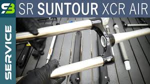 finally sr suntour xcr air lor suspension fork service full overhaul