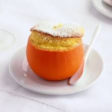 Orange Souffle In An Orange Bakery Desserts Delicious Desserts Healthy Sweet Treats