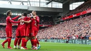 Diogo jota scored a flicked header in. Liverpool 2 0 Burnley Diogo Jota And Sadio Mane Score In Front Of Full House At Anfield Bbc Sport