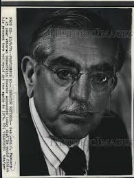 1975 Press Photo Portrait of Senator John Pastora, Rhode Island