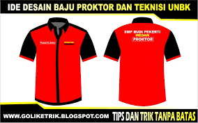 Model terkini 15 desain baju seragam smp dapat menjadi. Desain Baju Seragam Proktor Dan Teknisi Unbk Cdr Goliketrik