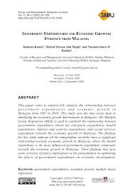 Malaysia spans over an area of 127,720 square miles and has a population of about 30 million people. Pdf Government Expenditures And Economic Growth Evidence From Malaysia