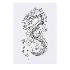 Amazon.com: Azeeda Large 'Chinese Dragon' Temporary Tattoo (TO00017940) :  Everything Else