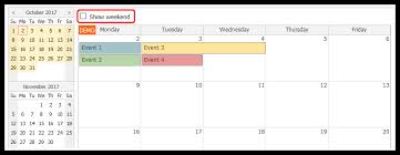 Using Javascript Html5 Monthly Calendar In Spring Boot Java Daypilot Code