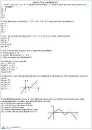 Start studying polinômios e monômios. 2 Se Z 2 I 1 I I Entao A 3 I B 1 3i C 3 I D 3 I E 3 I Sera Dado Por Quando X I E Pdf Free Download