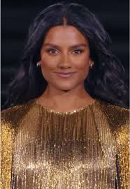 Simone Ashley at L'oreal Paris Defile