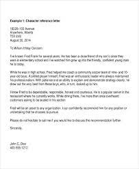 This is the perfect way to express how your specific skills are relevant to the open position. Character Reference Letter For Student Reference Letter Template Personal Reference Letter Character Reference Letter Template