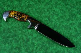 This knife comes with a fully tooled leather sheath. Custom Knife Patterns Drawings Layouts Styles Profiles
