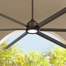 Cool a bigger space with large ceiling fans. 96 Casa Bravo Oil Rubbed Bronze Damp Rated Led Ceiling Fan 88r40 Lamps Plus