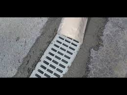 Check spelling or type a new query. Installing A Grate Drain Or Channel Drain Across Driveway Gate City Foundation Drainage Youtube