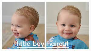 We decided it was time for zackary's first haircut. Little Boy Haircut Youtube