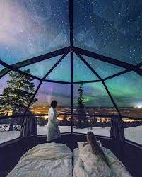 Glass Igloos Hotel Resort In Finland Finland Glass Hotel Igloos Resort Glass Igloo Hotel Dream Vacations Beautiful Places To Travel