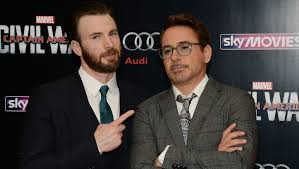 • chris evans revealed he turned down captain america chris evans turned down the role of steve rogers twice before finally being convinced to take the part, a hollywood reporter profile of the actor. Robert Downey Jr Tries To Outdo Chris Evans Gift To 6 Year Old Hero Huffpost