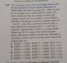 Solved Function Of Length Of Unemployment 6 45 The Newsp Chegg Com