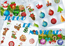 Los juegos caseros divierten y entretienen a los niños en navidad. Juego De Navidad Para Ninos Bingo Infantil Web Del Maestro