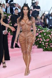 Mugler has designed for the house of thierry mugler, she said while on the pink carpet on monday night. Kim Kardashian West S Post Met Dress Is Her Most Extreme Latex Look Yet Vogue