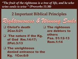 Proverbs 11:30 the fruit of the righteous is a tree of life; Ppt The Fruit Of The Righteous Powerpoint Presentation Free Download Id 2319798