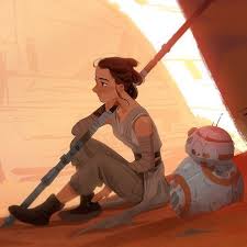 Mingjue Helen Chen On Instagram Close Up On The Previous Post Art Instaart Starwarstheforceawakens Starwar Star Wars Artwork Star Wars Art Rey Star Wars