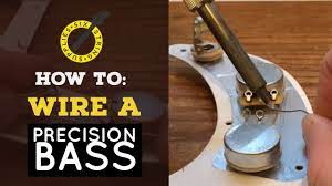 Wiring diagrams for stratocaster telecaster gibson jazz bass and more. How To Wire A Precision Bass Six String Supplies